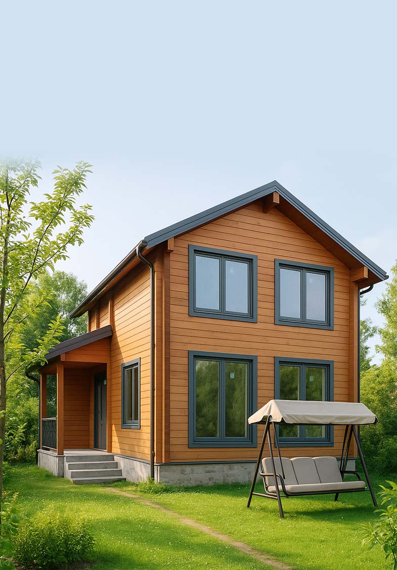 Остекление загородного дома Под ключ