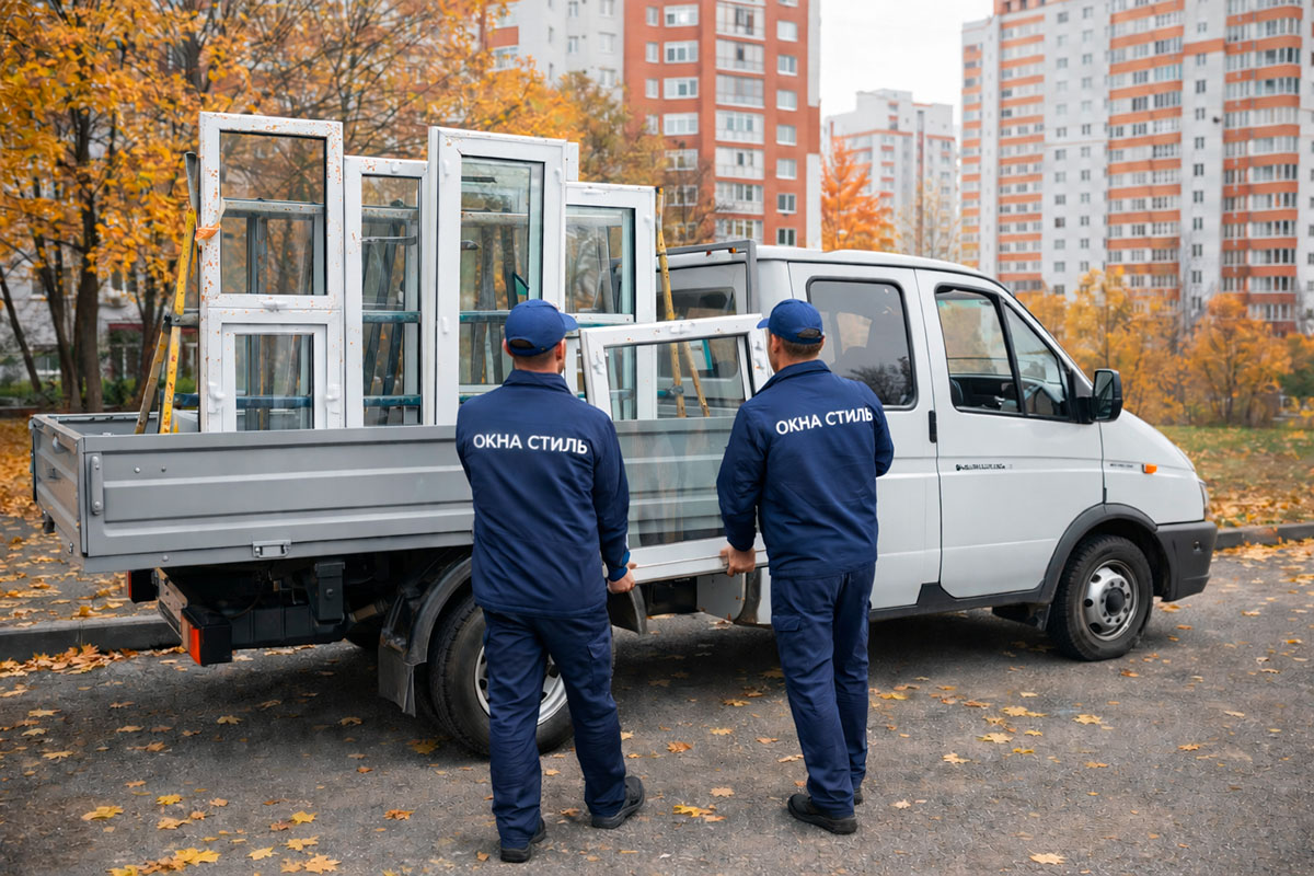 Доставка окон